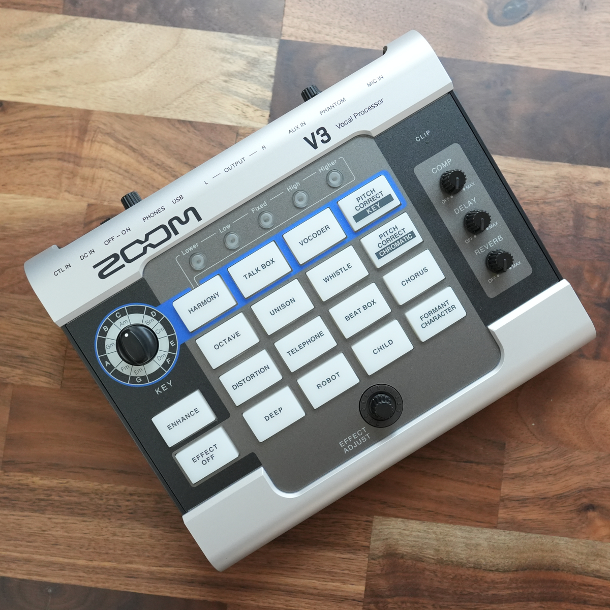 その他 ZOOM V3 Vocal Processor Amazon.com: Zoom V3 Vocal Processor, Vocal Effects Pedal, 3-Part