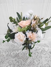 Summer Wedding bouquets/Bride bridesmaid bouquet/Rose Wedding Flowers/Customized
