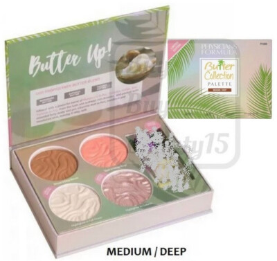 PHYSICIANS FORMULA Butter Collection Palette MEDIUM / DEEP (Limited Edition) New