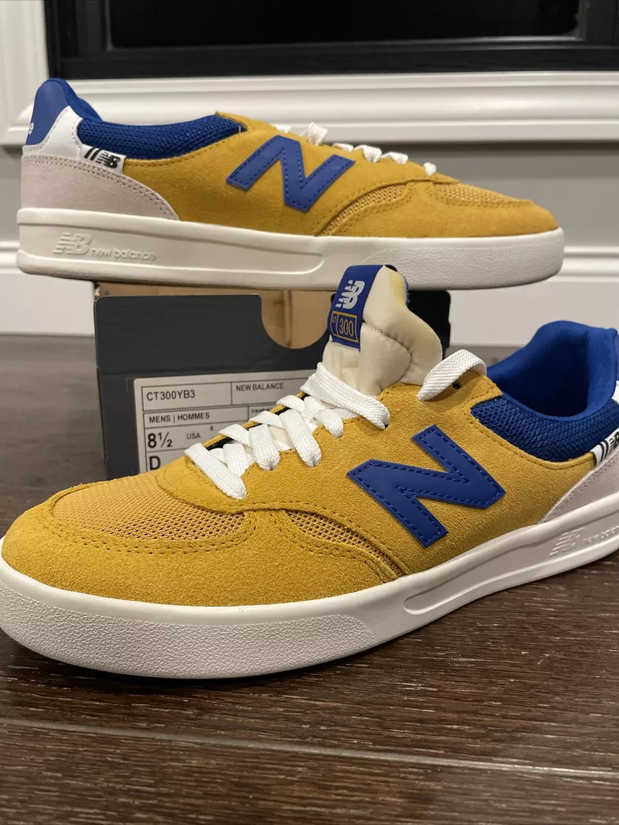 fluctueren Bestrooi grond New Balance Men&#039;s CT 300 V3 Low Top Sneaker Shoes Yellow Royal Size  8.5 NEW | eBay