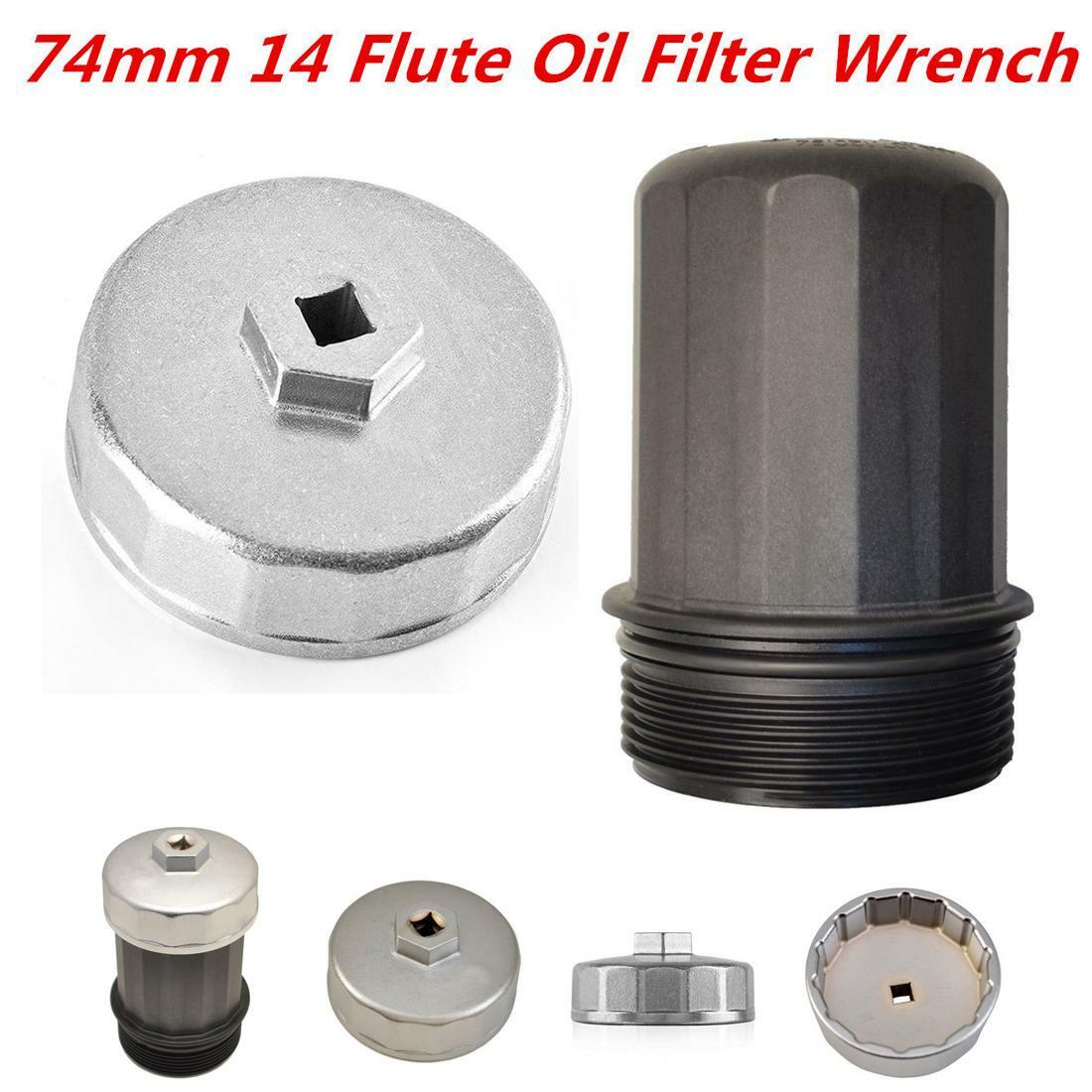 New 74mm 14 Flute Oil Filter Wrench Caps for Toyota，Mazda，BMW
