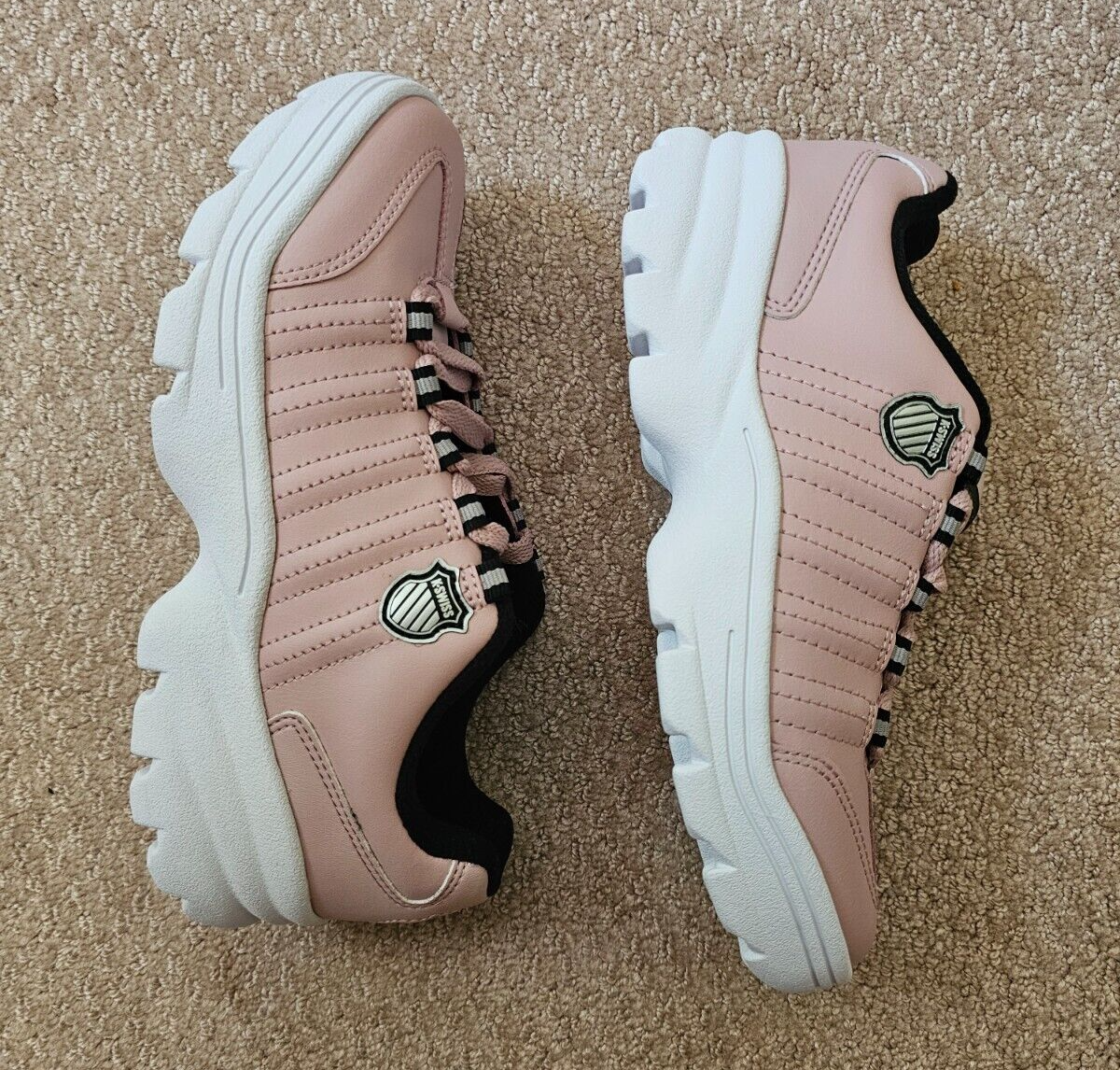 あう K-Swiss Altezo Women's Ortholite Rose Sneakers Size 6 | eBay