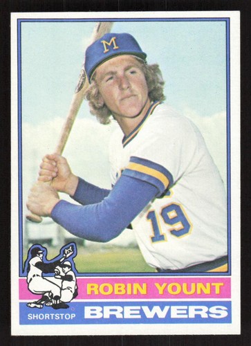 1976 TOPPS ROBIN YOUNT 316 NRMT BASEBALL MILWAUKEE BREWERS