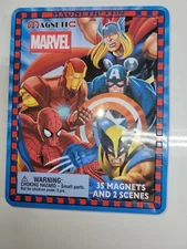 Magnetic Fun  Marvel Super Heroes 34 Magnets 2 scenes