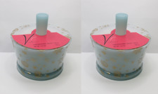 THE VIBRANT SCENT BY VANDERBILT ENERGIZING BODY TALC 3.5 OZ LOT OF 2
