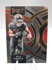 2023 Panini Select Bijan Robinson Premier Level Rookie #180 RC Falcons