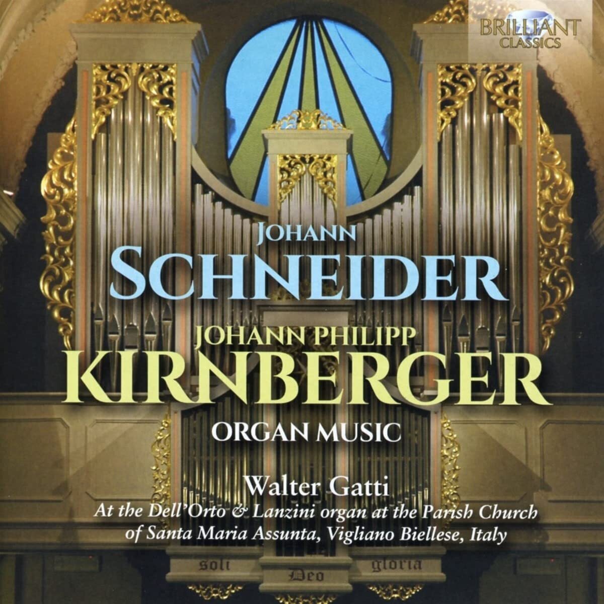 Johann Schneider Johann Schneider/Johann Philipp Kirnberger: Organ Music (CD)