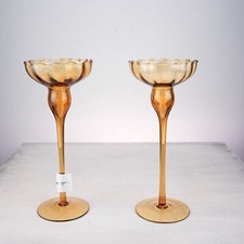 coppia di vasi in vetro