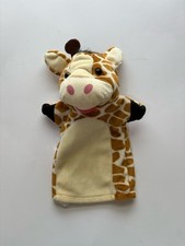Melissa And Doug Zoo Friends Giraffe Plush Hand Puppet 10  Very Soft
