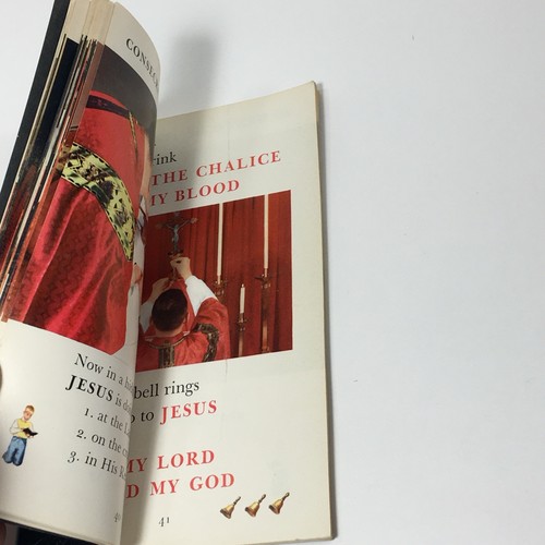 A Catholic Child's Missal and Prayer Book, Black PB January 1st 1959 Vintage - Bild 9 von 17