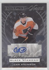 2021-22 Upper Deck Black Diamond Sparkling Scripts Cam Atkinson #SC-CA Auto 0c3