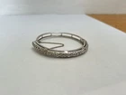 Vintage Costume Jewelry 1960s Superb Sparkling Diamante Cuff Bracelet B7