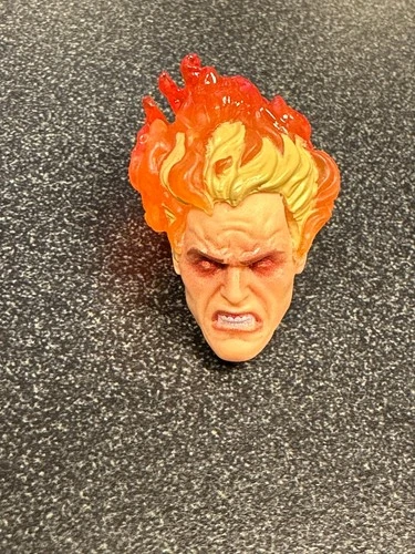 Hasbro Marvel Legends Retro Ghost Rider 6" Scale (JOHNNY BLAZE HEAD ONLY) 1/12