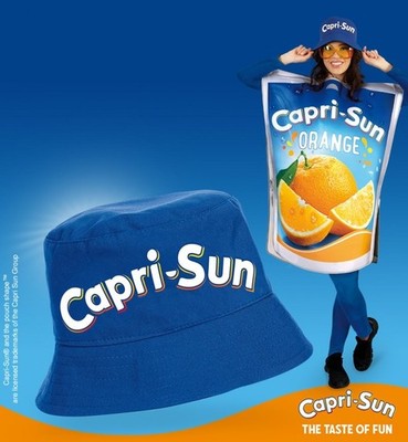 Capri-Sun Bucket Hat Blau   Original Lizenzprodukt | Fischerhut