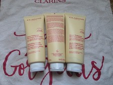 Image of 3 x CLARINS HYDRATING GENTLE FOAMING CLEANSER 125ml NORMAL DRY SKIN FACE SMOOTH
