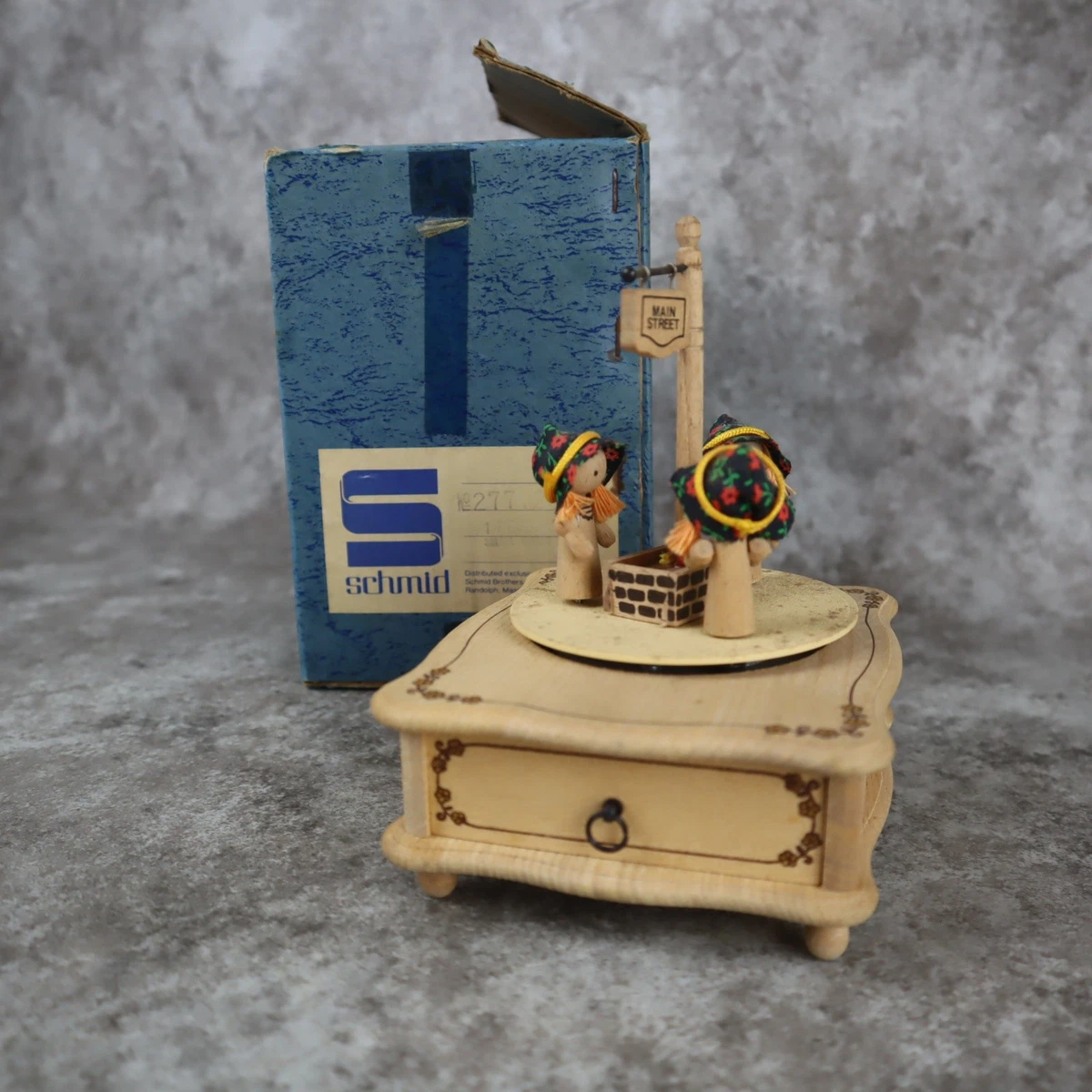 Schmid Music Box Indiana Collectible Music Boxes (1940-1970) for