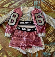 Girls Sequin Dance Costume, Sparkle Hip Hop Jazz Dresses, Modern Outfits 4-5