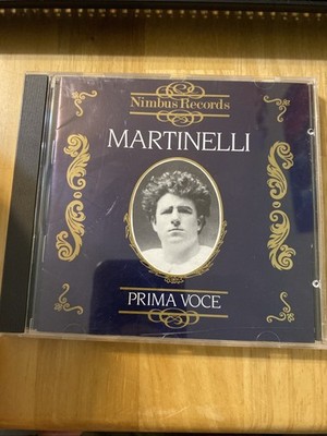 Giovanni Martinelli - Prima Voce (Nimbus Records CD)