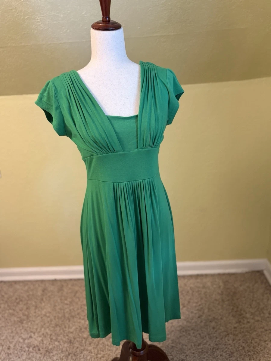 banana republic green pleated dress Matte Silk Halter Maxi Dress