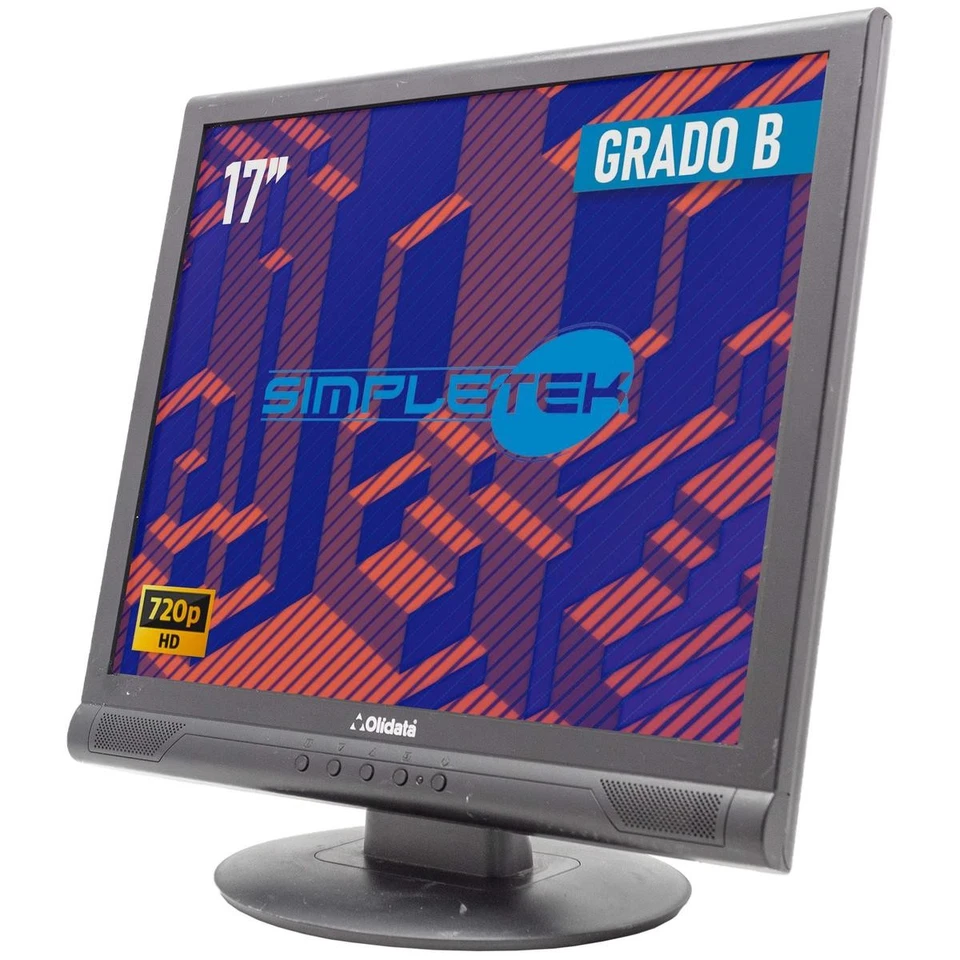 Olidata MR17F10N Screen Monitor LCD Display 17 " 4:3 5:4 VGA Vesa Multimedia - Image 3 of 4