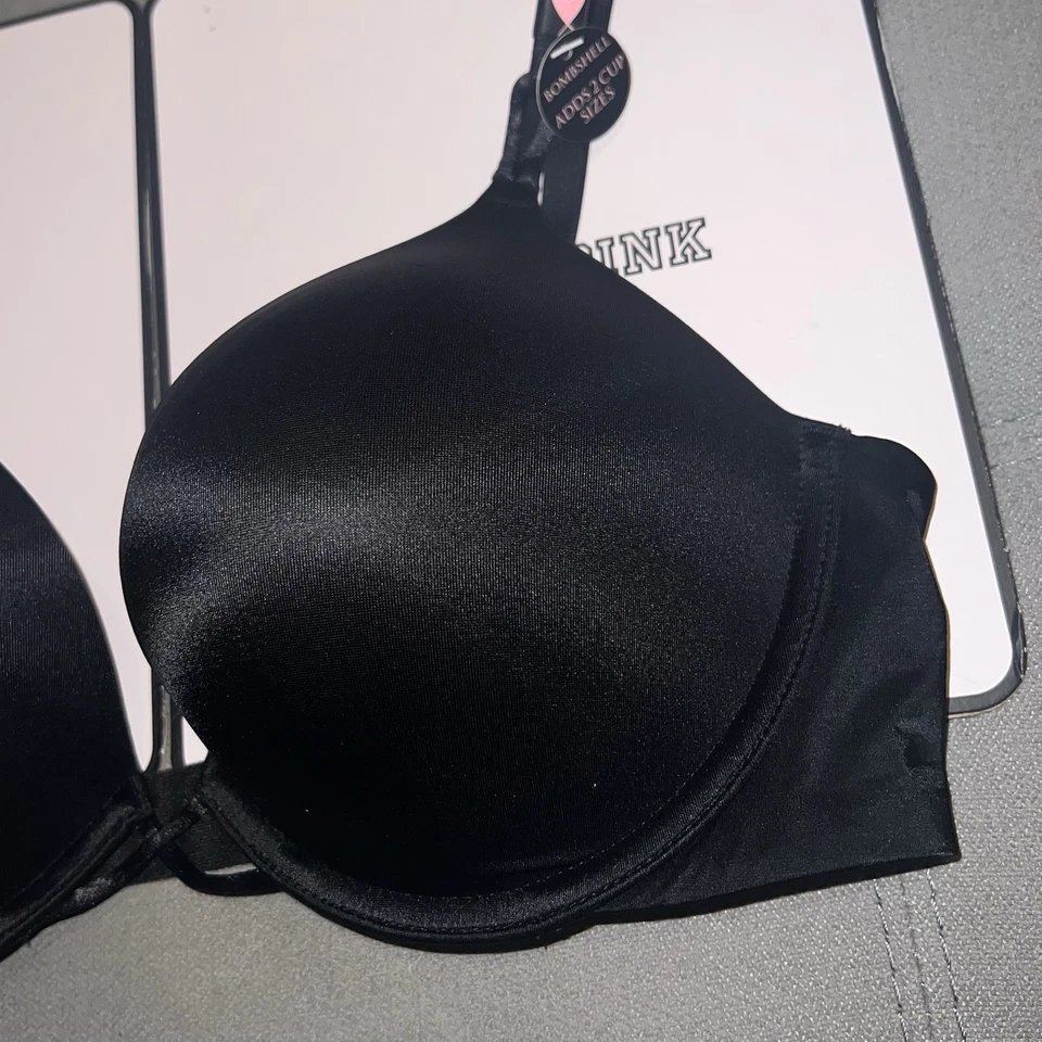 Victoria’s Secret 32AA Bombshell Miraculous Plunge Bra Add 2 Cup Size Push Up - Image 3 of 4