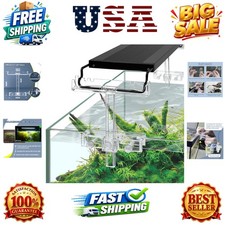 Aquarium Light Riser Adjustable, Clear Acrylic Fish Tank LED Light Stand Aqua...