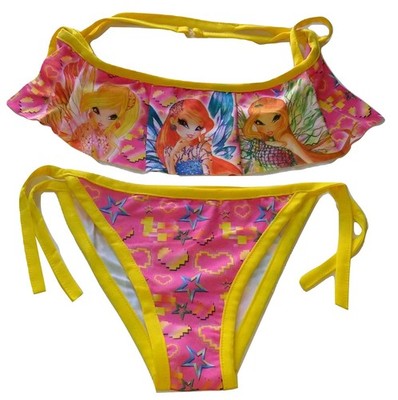 Winx Club Bikini Girl 05AWC024 Yellow Size Small