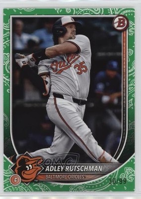 2025 Bowman Green Pattern 30/99 Adley Rutschman #35 10k8