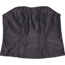 Motel Black Kyanata PU Top