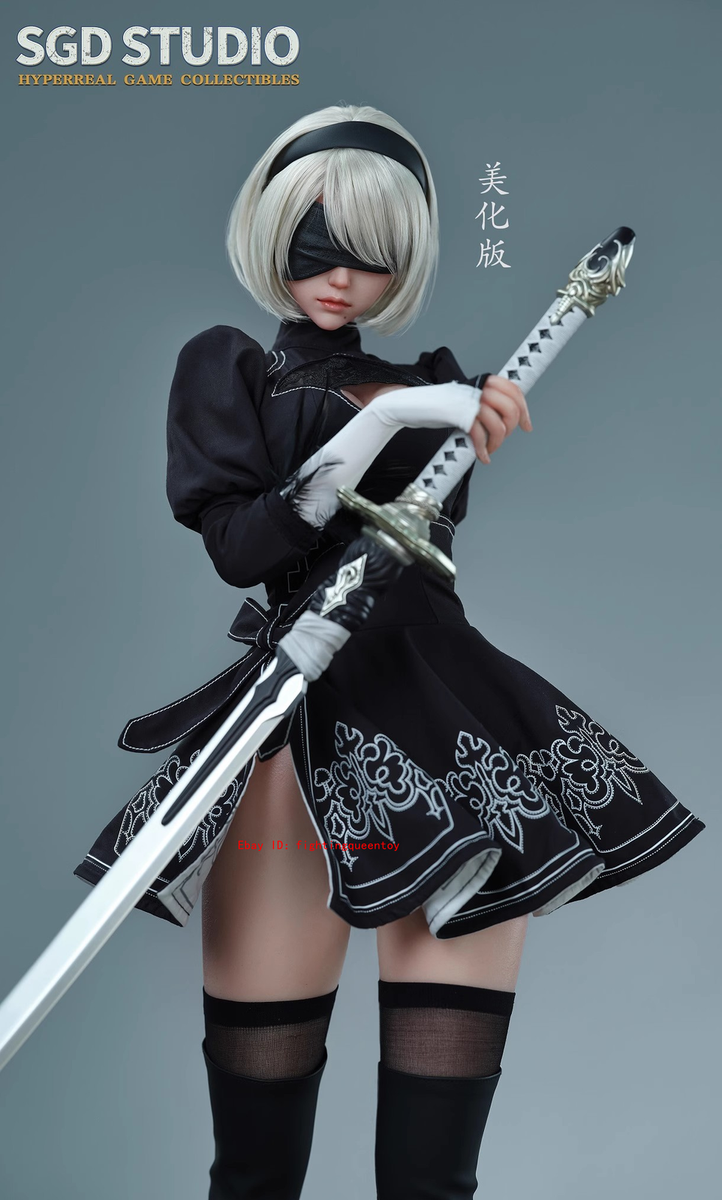 SGD Studio SGD-002 1/3 Fight Girl NieR 2 Heads Static Figure Model