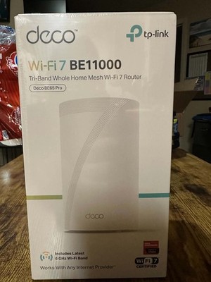 TP-Link - Deco 7 Pro BE11000 Tri-Band Wi-Fi 7 Whole Home Mesh Router System -...