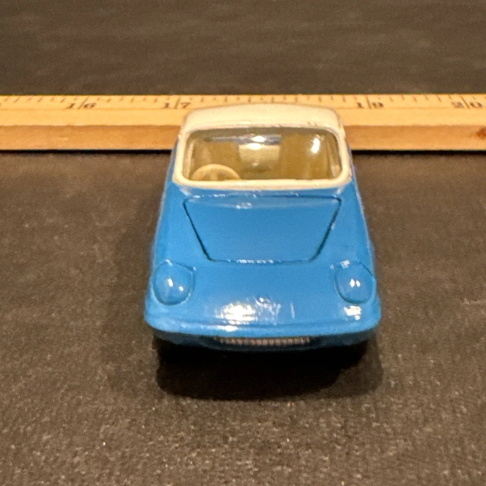 c1960s Corgi Toys #319 Lotus Elan S2 Blue With Opening Hood - Vintage - Image 3 of 4