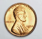 *1933 LINCOLN WHEAT CENT* *RED GEM BU* NR #G4053