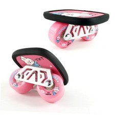 FreeSkates Portable Roller Road Kids Beginner Drift Skates Split Skate