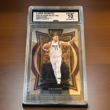 2024-25 Panini Select Concourse Luka Doncic #56 Gem Mint 10 Mavs Lakers