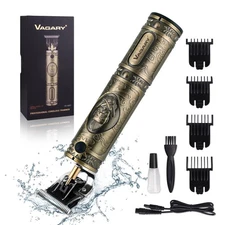 VAGARY Profesional Electrica Cabello Cortapelos for Hombres T Blade Barba Cab