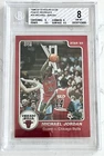 1996 Stadium Club Finest Reprint Michael Jordan BGS 8 Star Card 1985