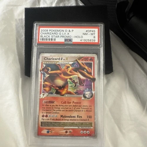 Charizard G LV. X 2009 Pokemon Black Star Promo PSA 8 #DP45