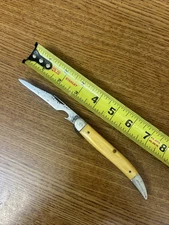 Camillus Fishing Pocket Knife Hook Remover Fish Scaler USA Vintage