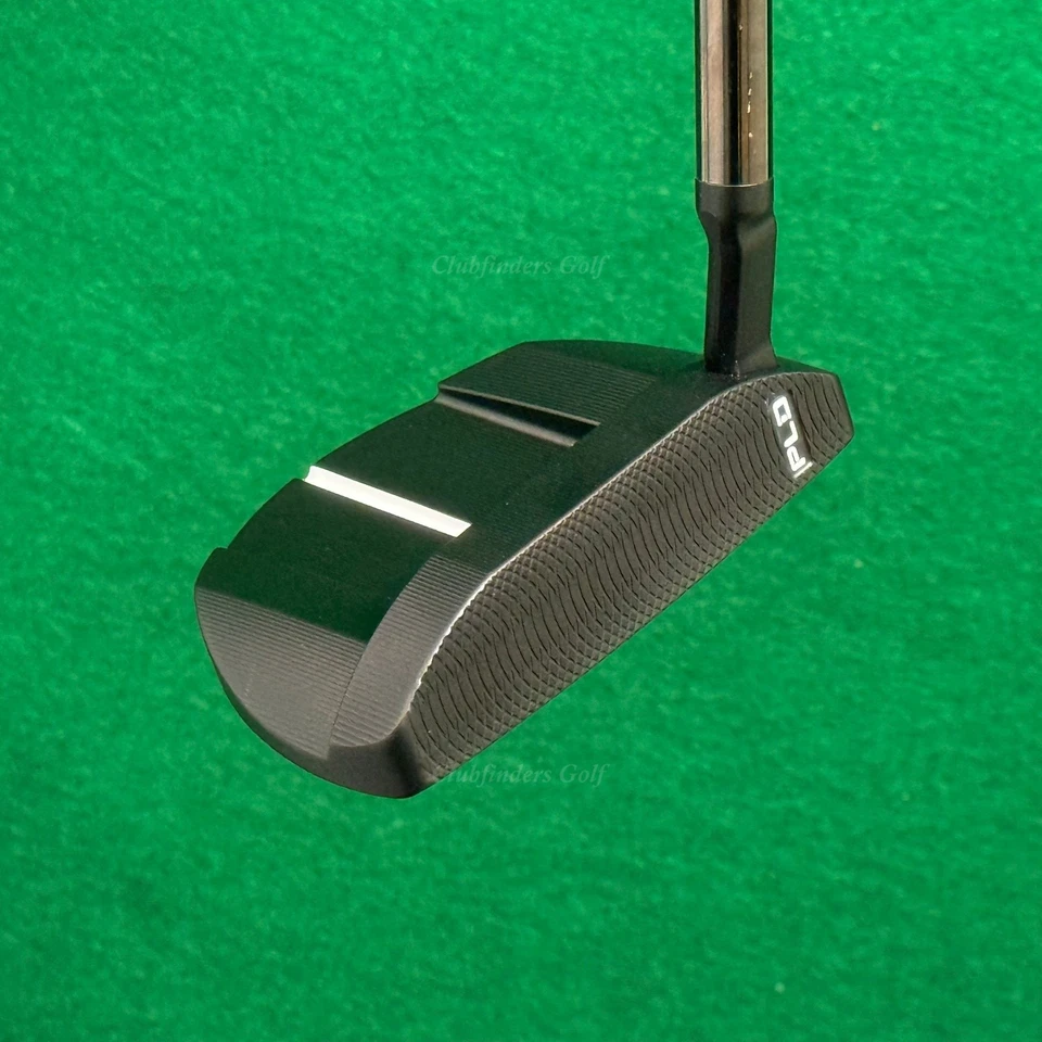 Ping PLD OSLO 4 2023 38" Flow-Neck Belly Putter Black Chrome Stepless Steel w/HC - Image 3 of 4