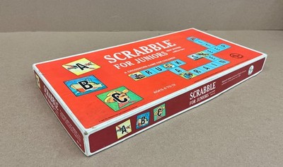 Vintage Board Game - Scrabble for Juniors - 1964 Selchow & Righter Company