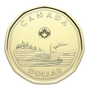 2026 Canada 1 Dollars Charles III $1 Loonie from First Strike Roll Canadian Loon