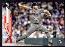 2020 Topps Update Kevin Ginkel Rookie Arizona Diamondbacks #U-102