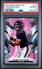 Caleb Williams 2024 Topps Inception #157 Magenta #63/99 Rookie RC PSA 10