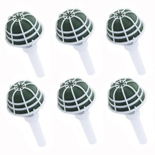 6pcs Flower Bouquet Holders Foam Floral Handle DIY Flower Arrangement Kit for...