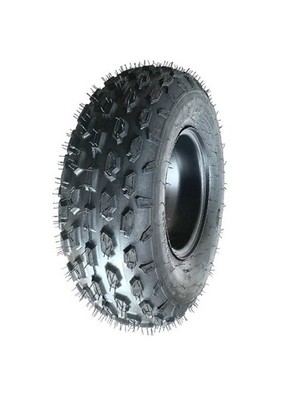 Quadreifen Reifen Quad ATV Komplettrad 19x7-8 Noppen 3-Loch Felge schwarz links