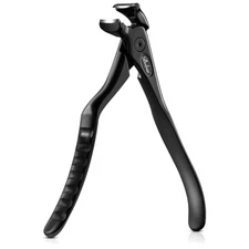 Black High-Carbon Steel Nail Clipper for Seniors - Effortless and Safe Trimming