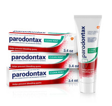 Parodontax Daily Anticavity Toothpaste, Clean Mint 3.4 oz, Pack of 3