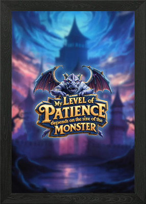 Lustiges Gaming Zitat gerahmtes Wandbild Poster Leinwanddruck Bild