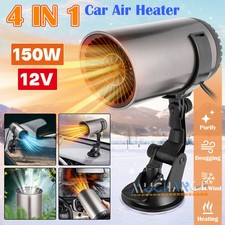 Winter Car Heater Fast Heating Defogger Defroster Demister Window Cooling Fan